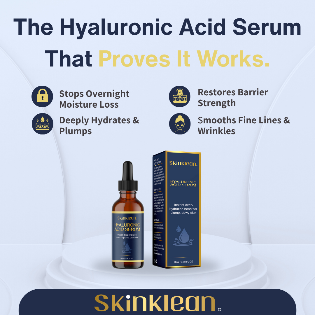 SkinKlean© Hyaluronic Acid Serum