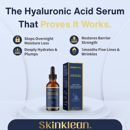 SkinKlean© Hyaluronic Acid Serum