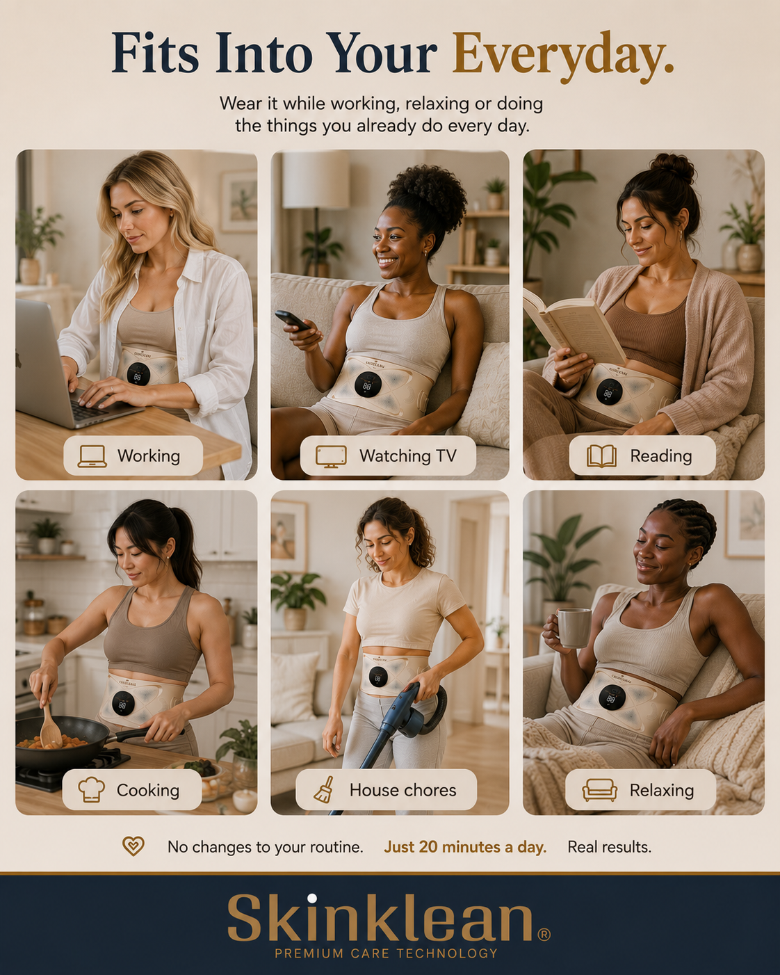 EMS Sculpting & LED & Heat Therapy PowerBelt®