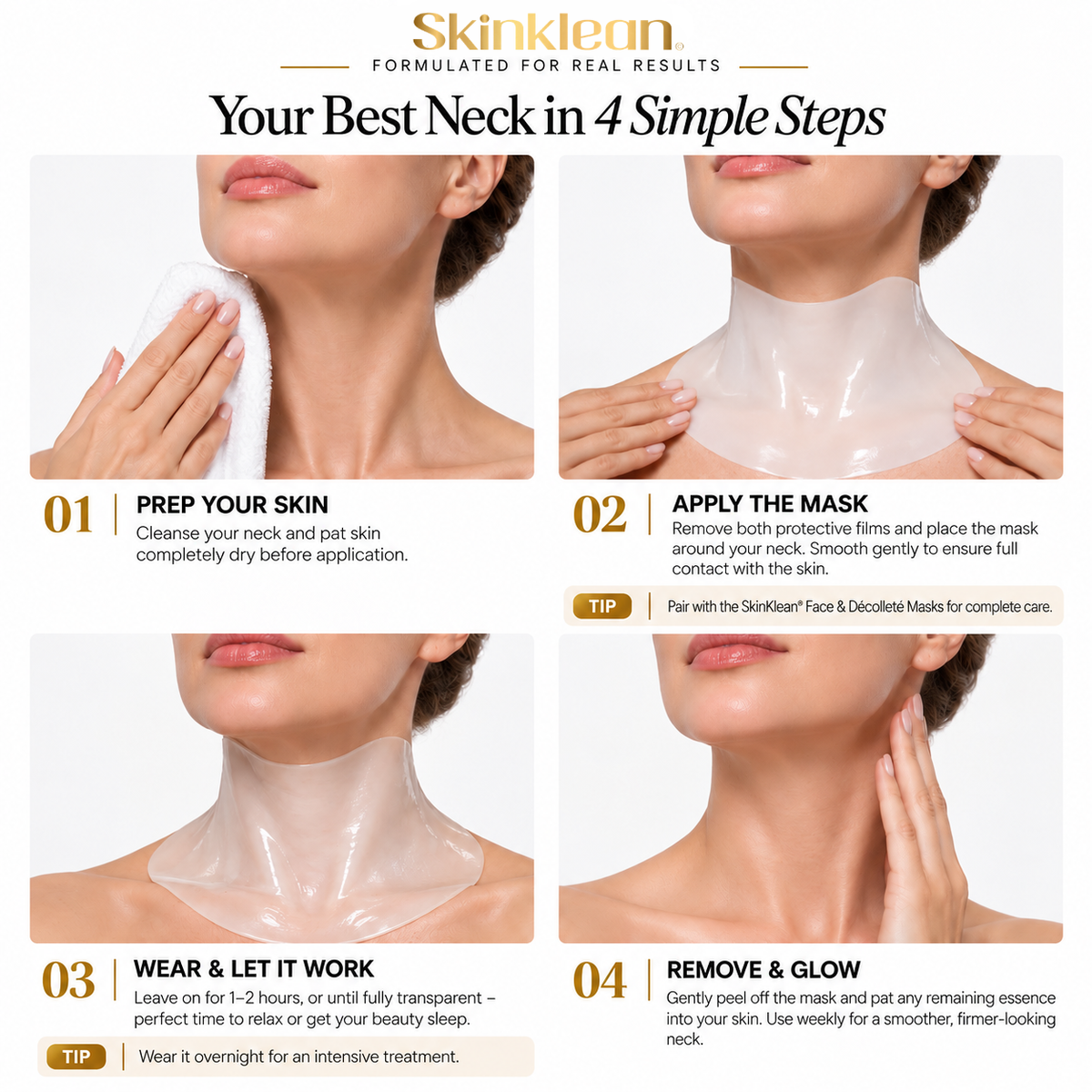 Triple Collagen® Plumping Gel Neck Mask