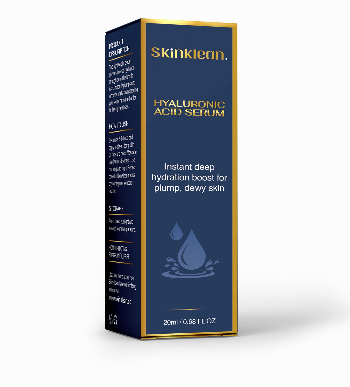 SkinKlean© Hyaluronic Acid Serum
