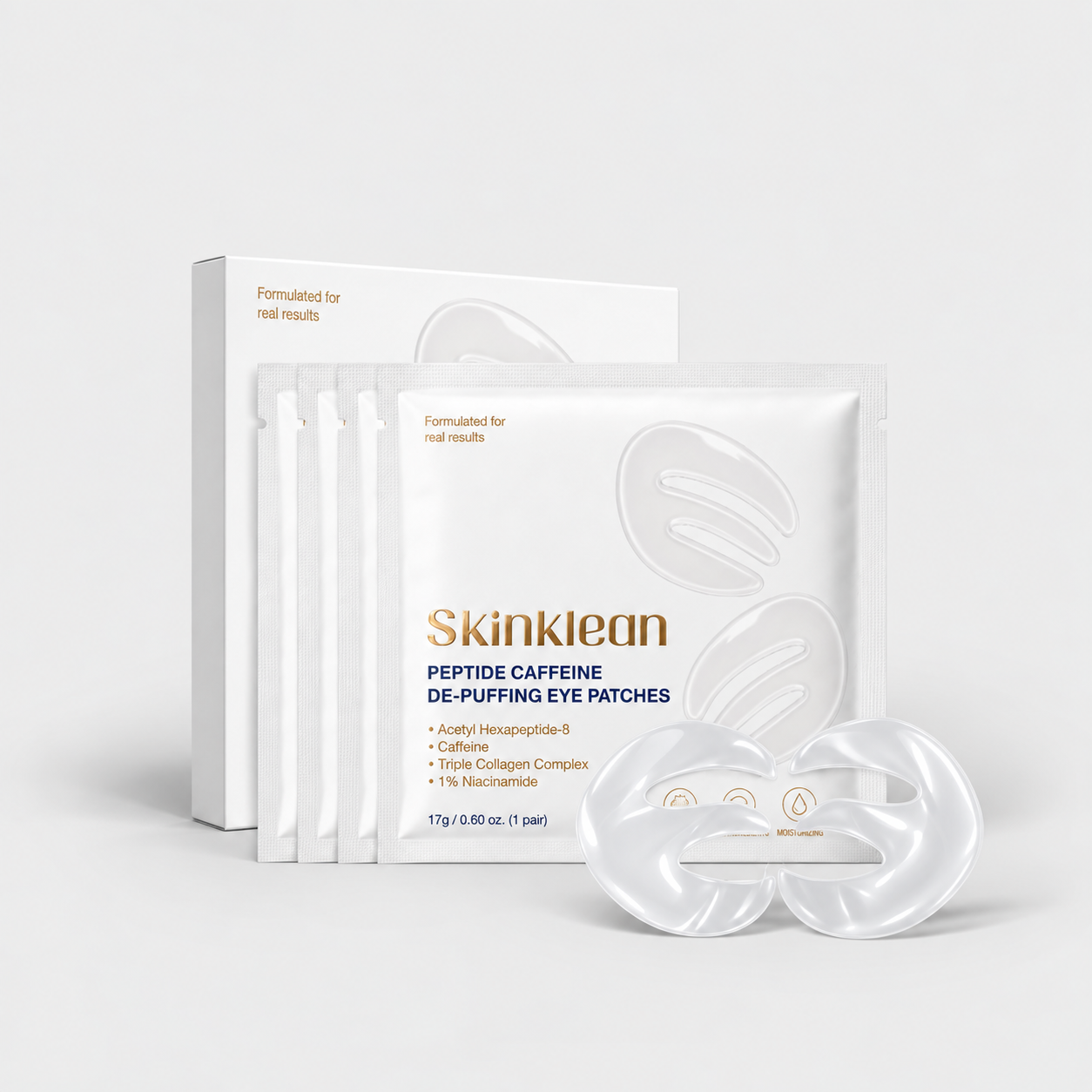 Peptide® Caffeine De-Puffing Eye Patches