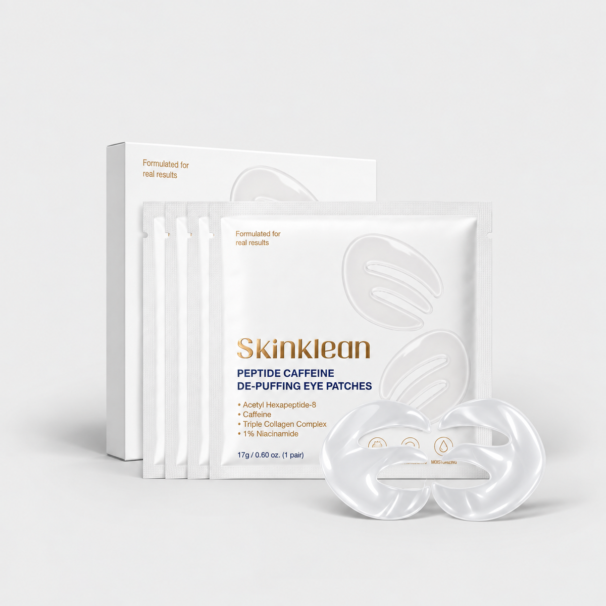 Peptide® Caffeine De-Puffing Eye Patches